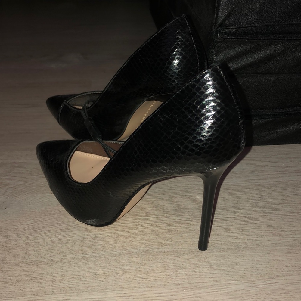 Black heels